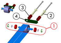 Acuity Gantry Drive Belt Tension Assembly